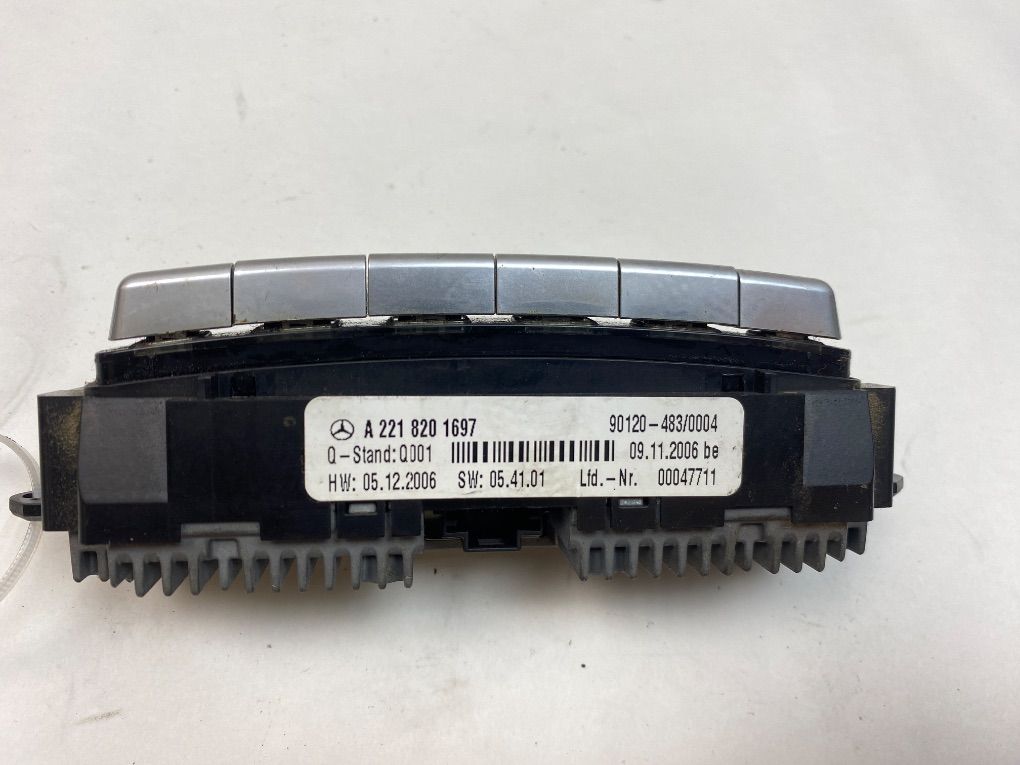 A2218204697 Heater control panel MERCEDES-BENZ S-CLASS (W221) (2005-2013)