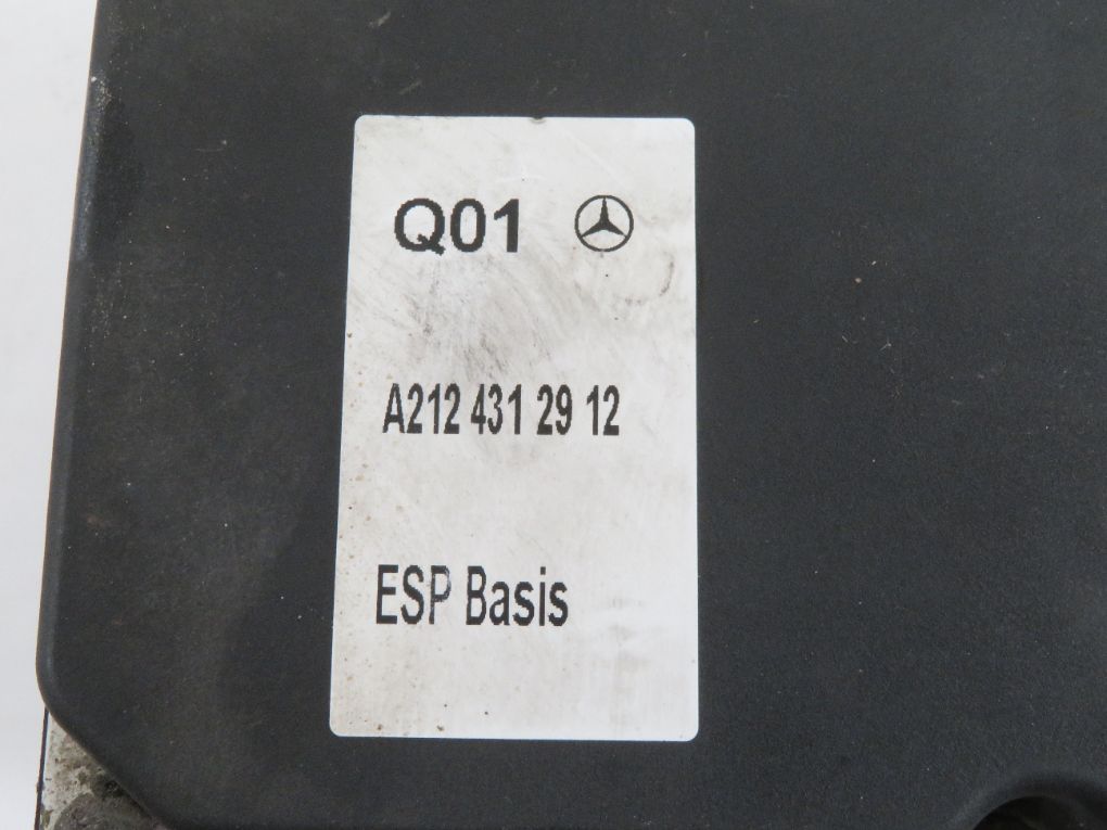 A2124313012 A2184313312 ABS hydraulic unit / pump MERCEDES-BENZ E-CLASS (W212) (2009-2016)