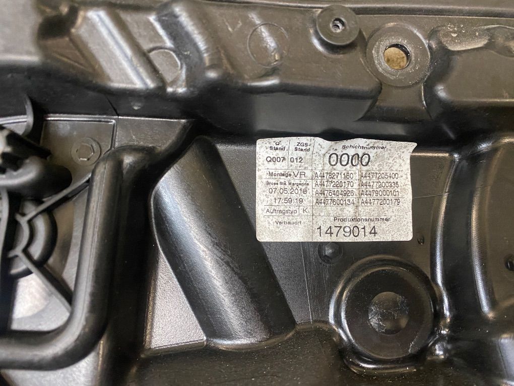 A4477204000 Window Regulator Compl. front right MERCEDES-BENZ VITO / V-CLASS (W447) (2014-)