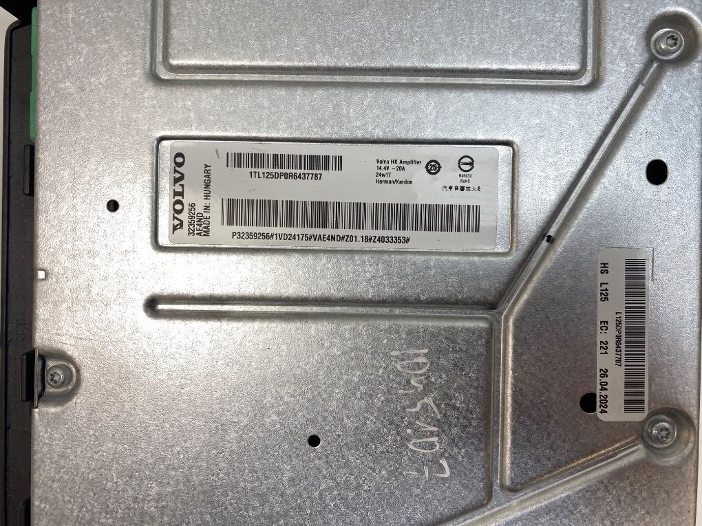 36013039 Audio amplifier VOLVO XC90 II (2014-)