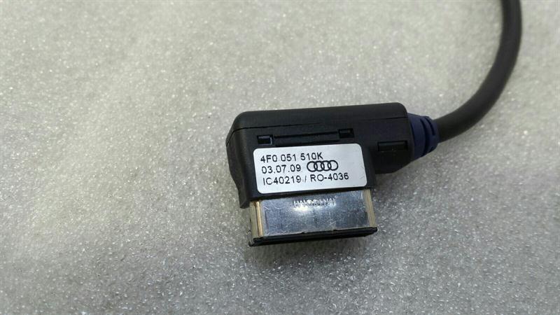 Audi S5 8T iPod Cable 4F0051510K Multimedia Wiring Harness