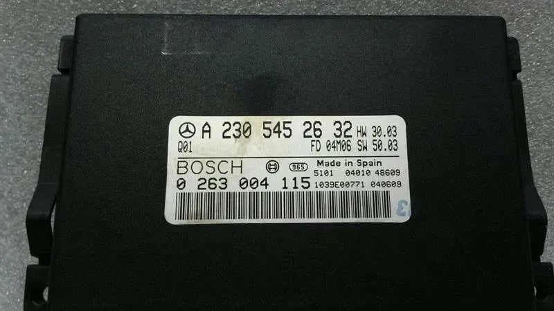 Mercedes SL R230 PDC modules A2305452632 PTS control unit parking aid.