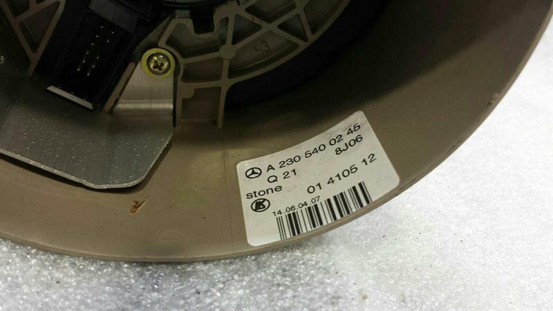 Mercedes SL350 R230 wiper stalks A0004640418 indicator switch steering column switch