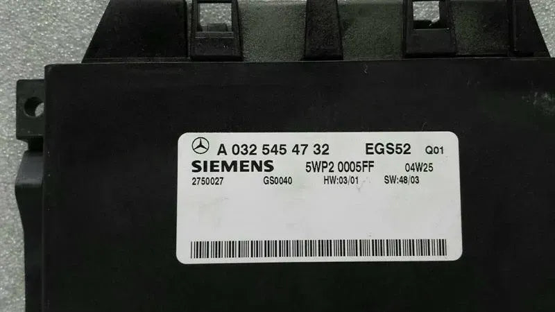 Mercedes SL R230 earbox module A0325454732 control unit transmission EGS