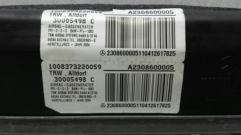 Mercedes SL R230 A2308600005