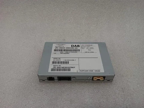ASTON MARTIN VANTAGE V12 Electronic Module EG43-19B160-AA Control Unit TUNER, DAB