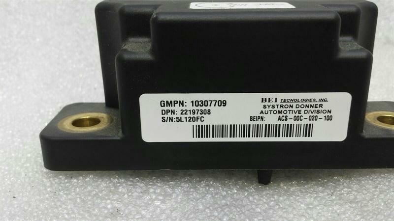 Chevrolet Corvette C6 Yaw Rate Sensor 10307709 Rotary Rate Sensor