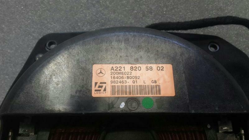 Mercedes S W221 Front Left Speaker A2218205802 Speaker Front Left L7.