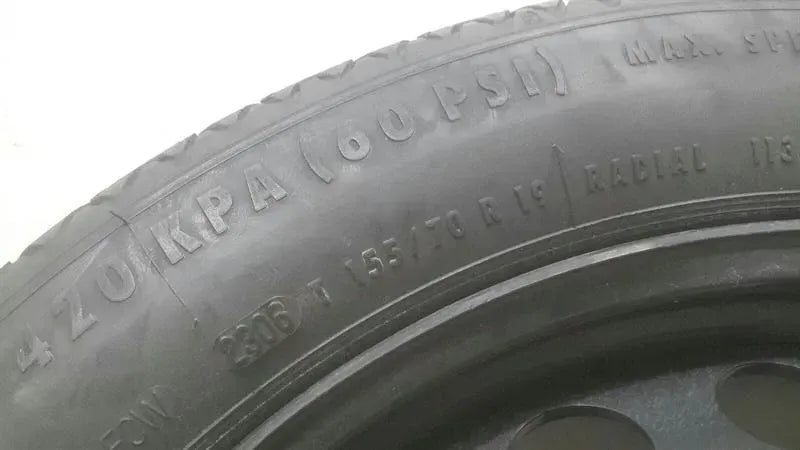 Mercedes S W221 Spare Wheel A2214000202 Notrad Reserved 4.5Bx19H2 ET35 5x112