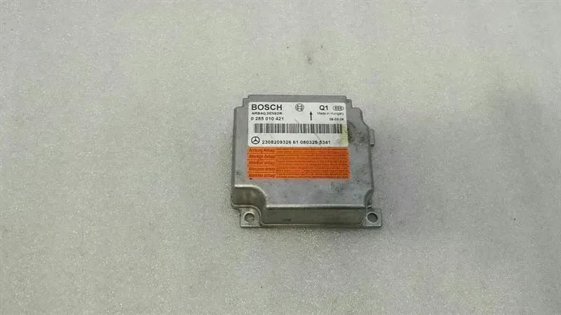 Mercedes SL R230 Air Control Unit A2308209326 Safety Module ECU SRS