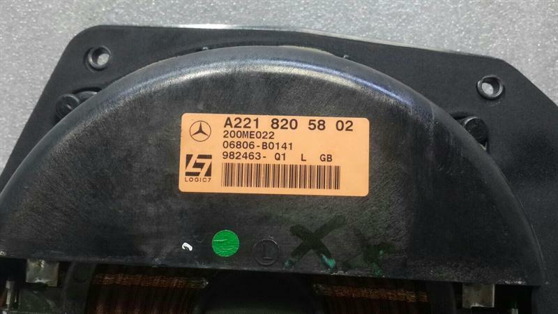 Mercedes S W221 Front Left Speaker A2218205802 Speaker Front Left L7
