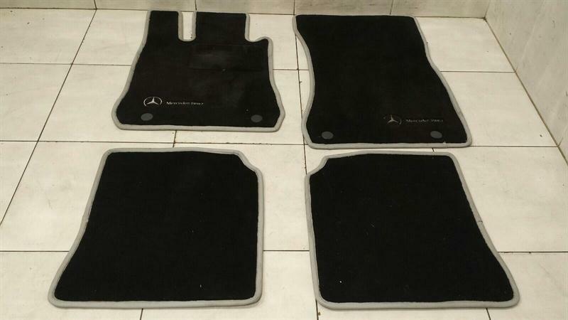 Mercedes S W221 LHD Floor Matt Set of 4 Brabus Long V12 S600 Designo Leather