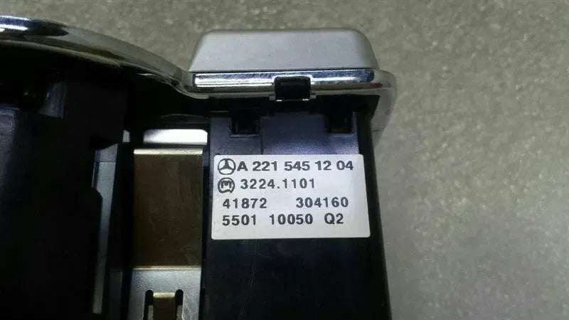Mercedes S Class W221 Headlight Switch A2215451204 Light Switch