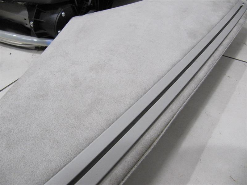 Mercedes S65 S63 Designo rear roller blind set leather W221 A2218100020 plot shelf