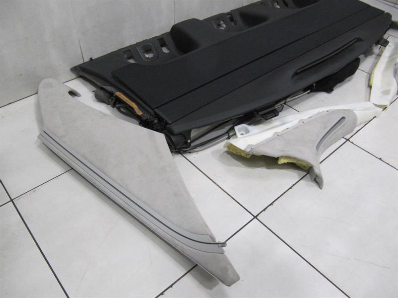 Mercedes S65 S63 Designo rear roller blind set leather W221 A2218100020 plot shelf