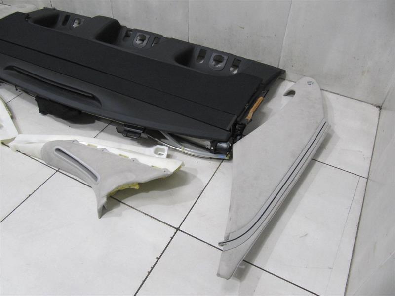 Mercedes S65 S63 Designo rear roller blind set leather W221 A2218100020 plot shelf
