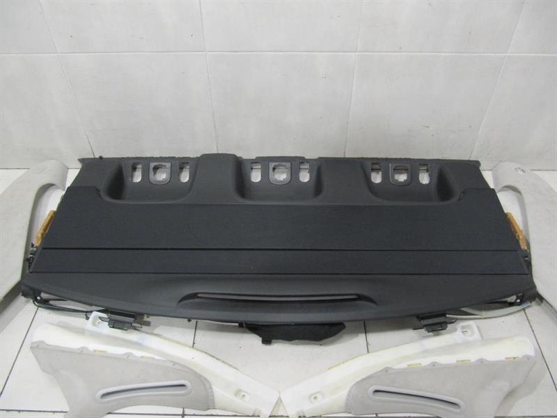 Mercedes S65 S63 Designo rear roller blind set leather W221 A2218100020 plot shelf
