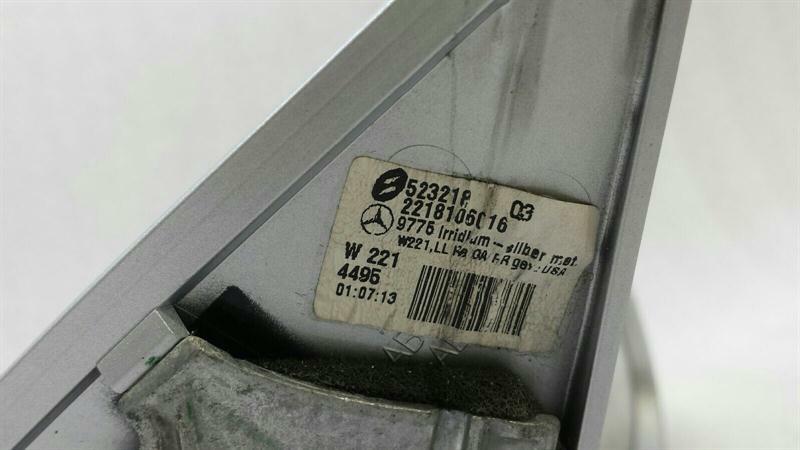 Mercedes S-Class W221 right door mirror A2218106016 exterior mirror right