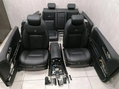 MERCEDES CL W216 SPORT SEATS INTERIOR V12 SEAT CL600 DESIGNO LEATHER BLACK