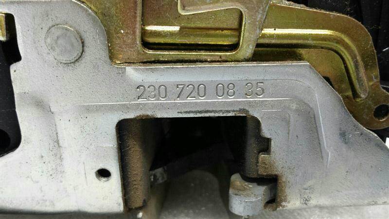 Mercedes SL R230 FRH door lock A2307200835 door lock right keyless go