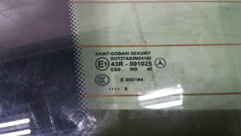 Mercedes SL R230 rear screen A2307900190 rear window