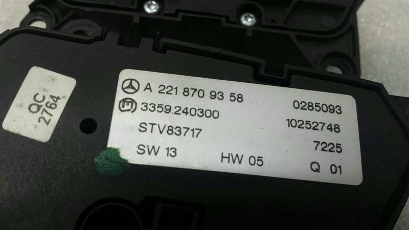 Mercedes CL W216 right seat switch A2218709358 right seat switch heating