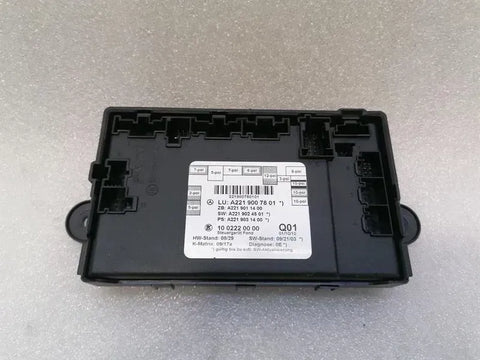 Mercedes S-Class W221 rear door module A2219007801 rear door control unit