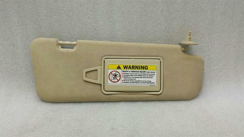 Mercedes CLS W219 Right Sun Viewfinder A2198100410 Sun Bezel Alcantara