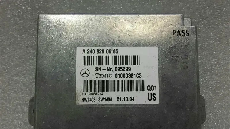 MERCEDES CLS W219 VOICE CONTROL MODULE A2408200885 ECU