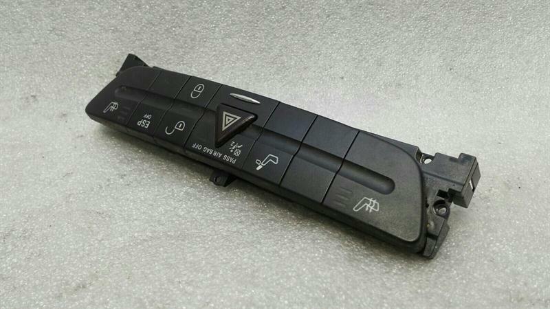 Mercedes CLS W219 W211 Switch Block Hazard A2118218558 Switch Seat Heater