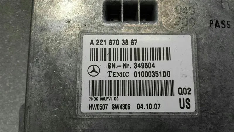 Mercedes CL W216 W221 communication module A2218703887 control unit voice control