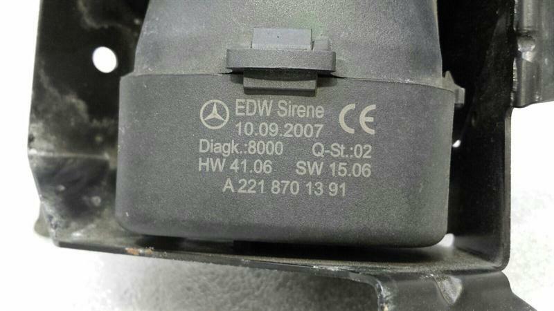 Mercedes CL W216 W221 alarm ECU A2218701391 siren alarm horn alarm system