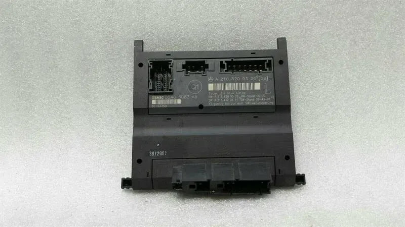 Mercedes CL W216 Left Seat Module A2168209326 Control Unit