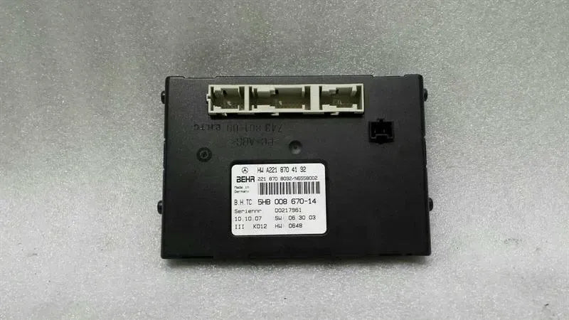 Mercedes CL W216 Car Climate Electronic Module A2218704192 Control Unit
