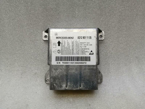 Mercedes E Class W212 Safety Module ECU A2129011105 Air Control Unit SRS