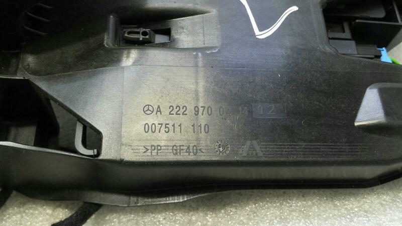 Mercedes CL W217 RLH headrest engine A2229700414 headrest engine rear left