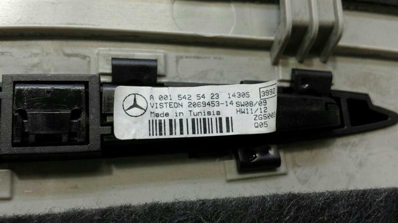 Mercedes W217 Roof Rear Cover A2176901150 Headliner Trim Alcantara PDC