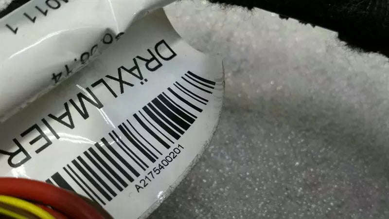 Mercedes CL W217 Left Seat Wiring A2175400201 Seat Left Wiring Harness