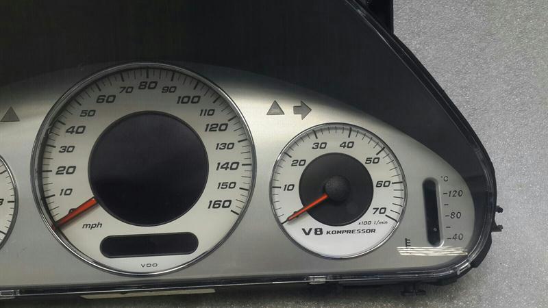 Mercedes E55 W211 Speedometer A2115408011 Instrument Cluster AMG MPH M113.