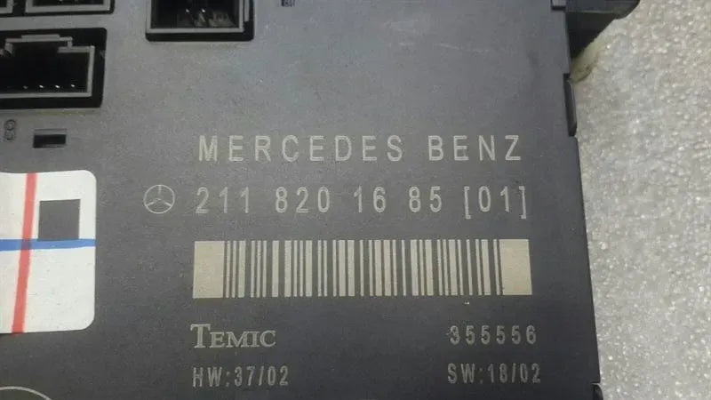 Mercedes E Class W211 FRH door modules A2118201685 door control unit front right
