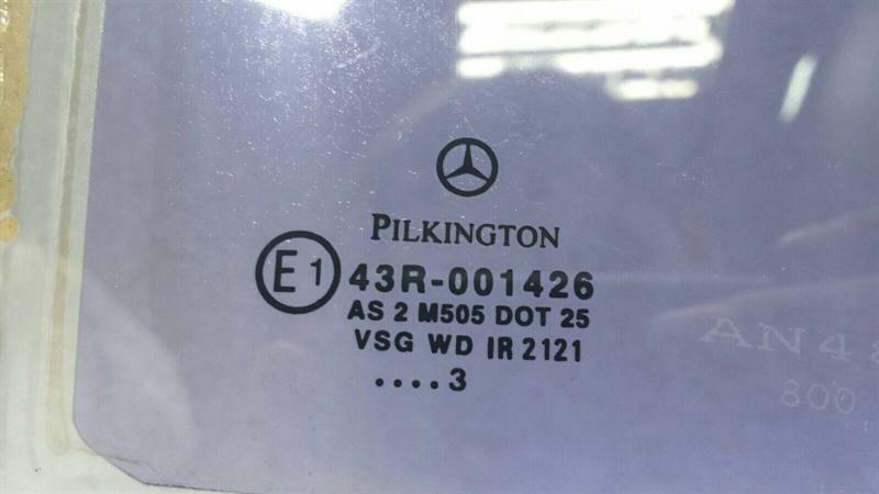 Mercedes W220 Right Rear Door Glass A2207300418 Door Window Re LONG DOUBLE