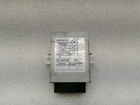 Mercedes CL W215 tire pressure control unit A0025407445 tire pressure
