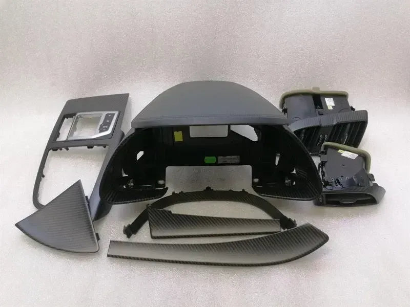 AUDI R8 4S PERFORMANCE MATT CARBON VENEER SET 4S2857130 RIGHT HAND DRIVE RHD
