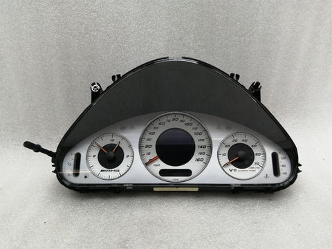 Mercedes E55 Class W211 Speedometer A2115408011 Instrument Cluster AMG MPH M113