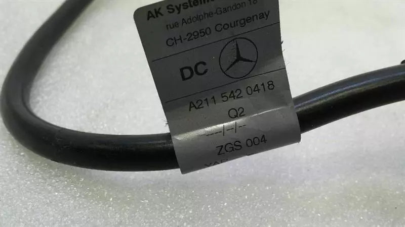 Mercedes E Class W211 Battery Cable A2115420418 Battery Harness