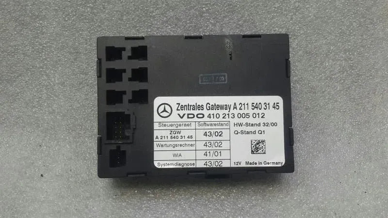 Mercedes E W211 electronic module A2115403145 control unit gateway