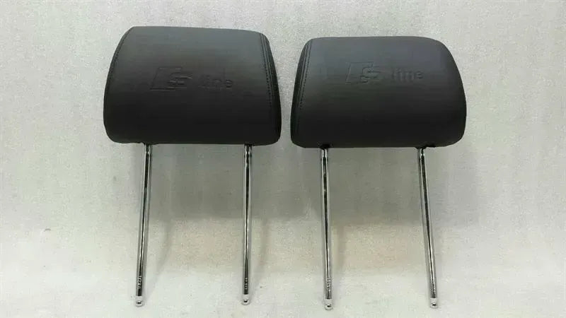 Audi S8 D3 A8 Headrest Set Headrest Set Leather Leather Crest S Line