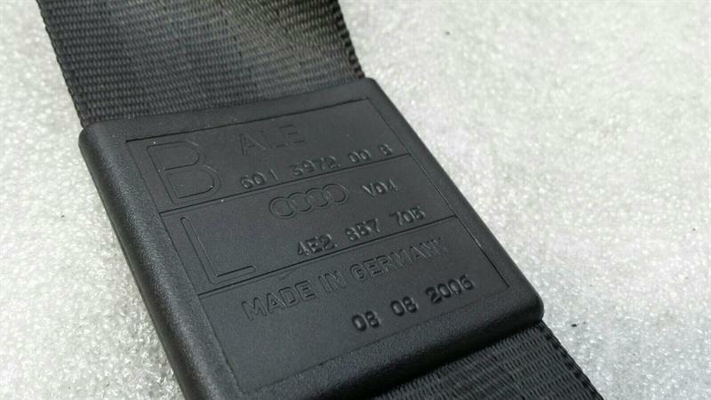 Audi S8 D3 left front seat belt 4E2857705 seat belt belt front left