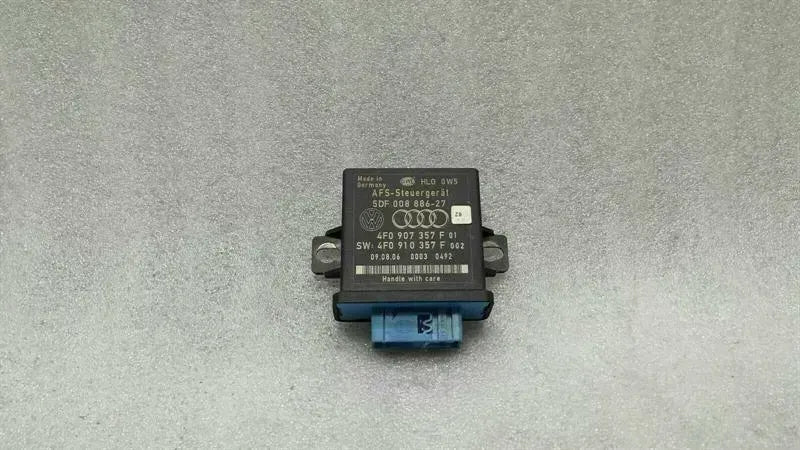 Audi S8 D3 A8 light module 4F0907357F control unit headlight range adjustment LWR