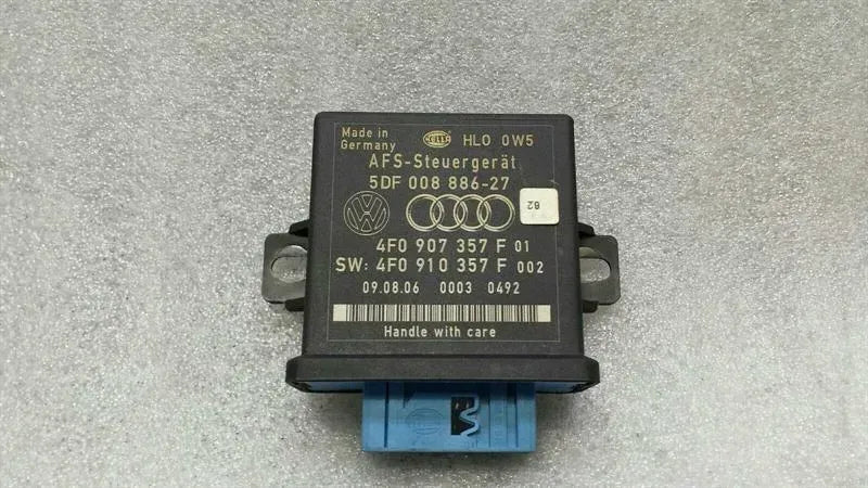 Audi S8 D3 A8 light module 4F0907357F control unit headlight range adjustment LWR